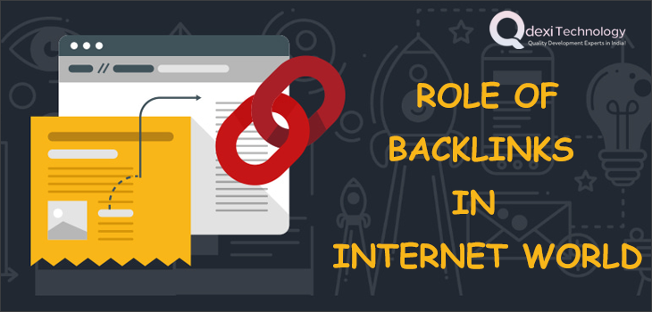 Role of Backlinks in Internet World