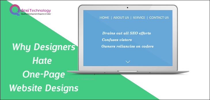 Why Designer Hates One Page Website Designs
